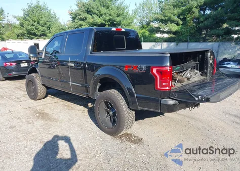 2017 Ford F-150 Lariat z USA, uszkodzony, nr VIN 1FTEW1EF7HFC18341